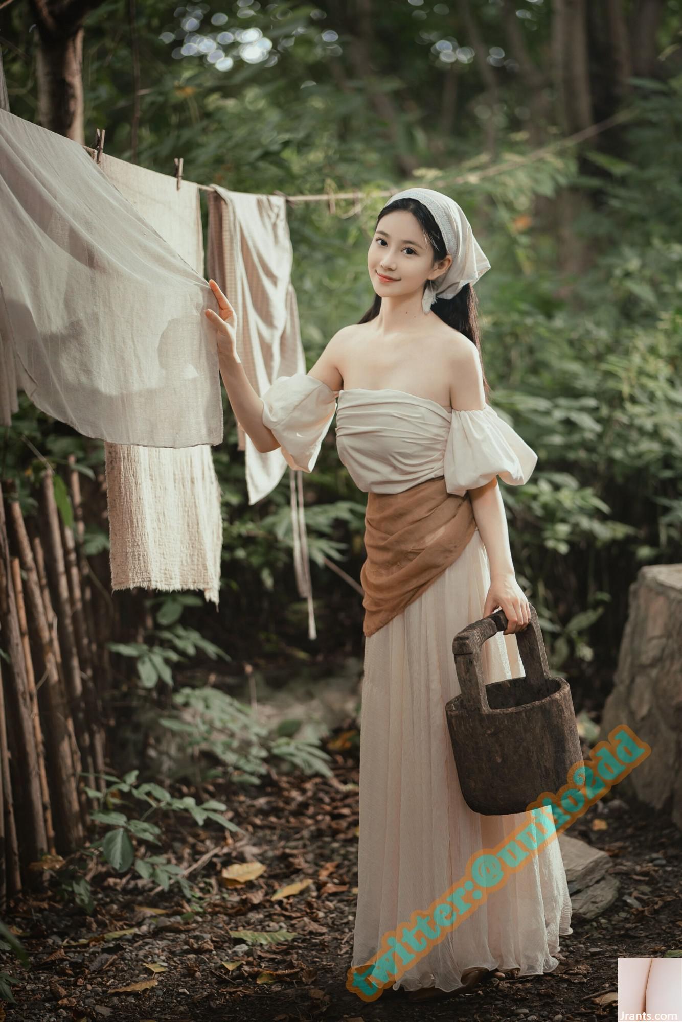 (Foto set model Cina) Nnian&#8221;Tiga Musim Tiga Evians&#8221; (52p)