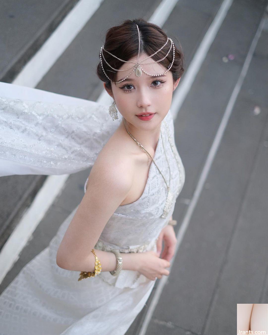 La déesse du tempérament « Li Mengchun » est si accrocheuse dans la figure impressionnante_Le doux sourire peut faire fondre les gens (10p)