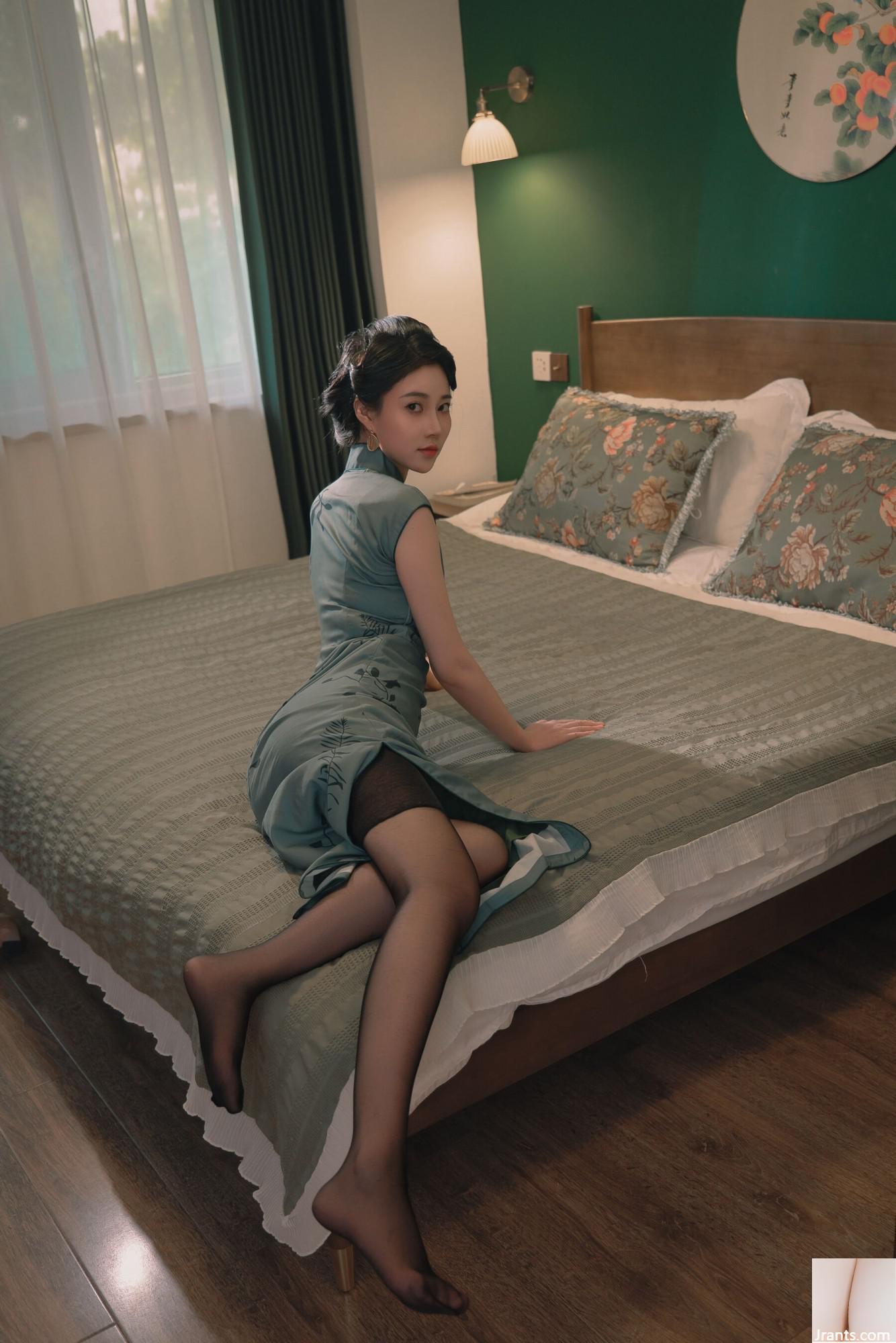 (Foto de conjunto de modelos chineses) Nnian&#8221;Flores no mar&#8221; (80p)