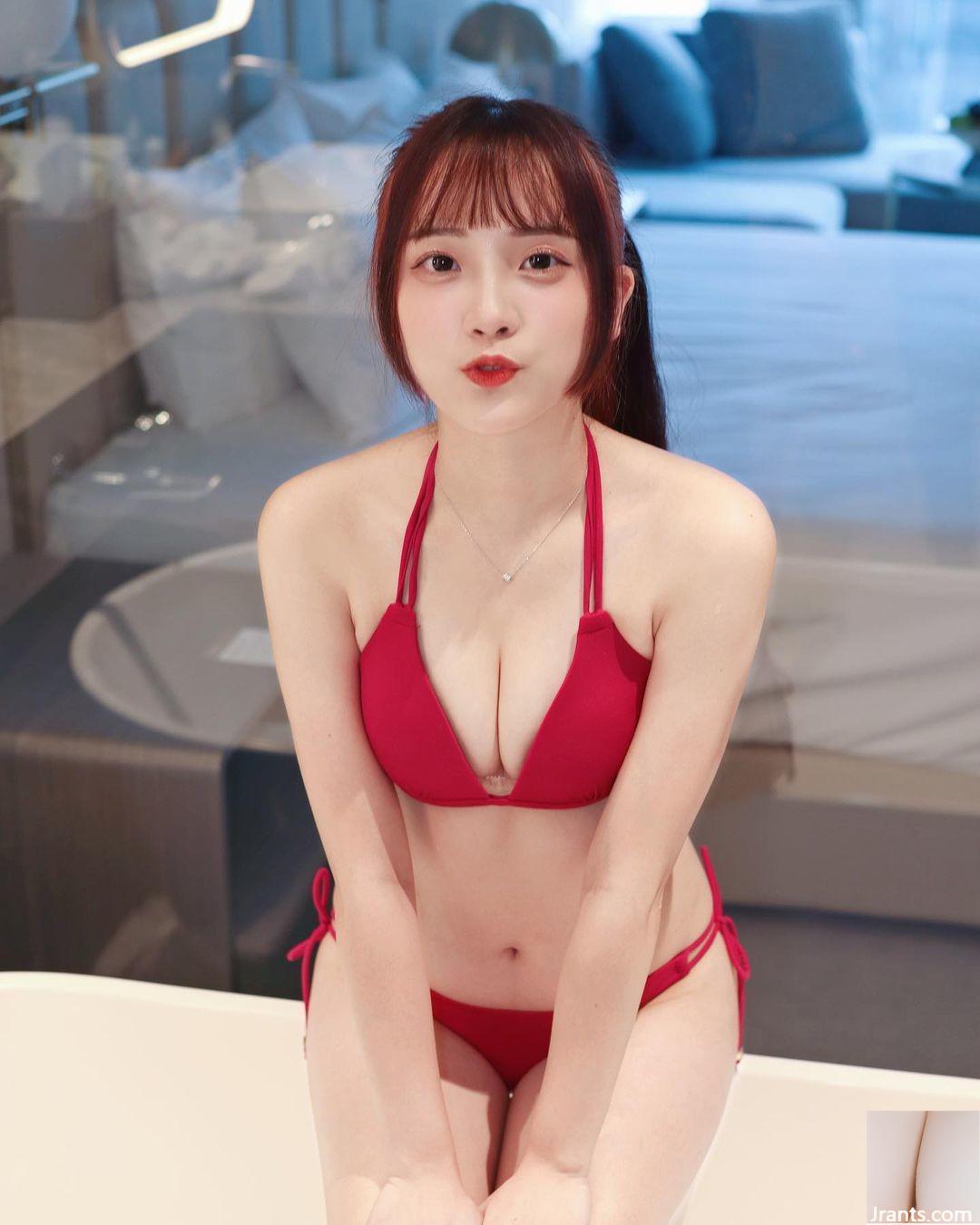 O namorado fofo &#8220;Puff&#8221; Sweet Face com figura feroz e o corpo inteiro exala charme (10p)