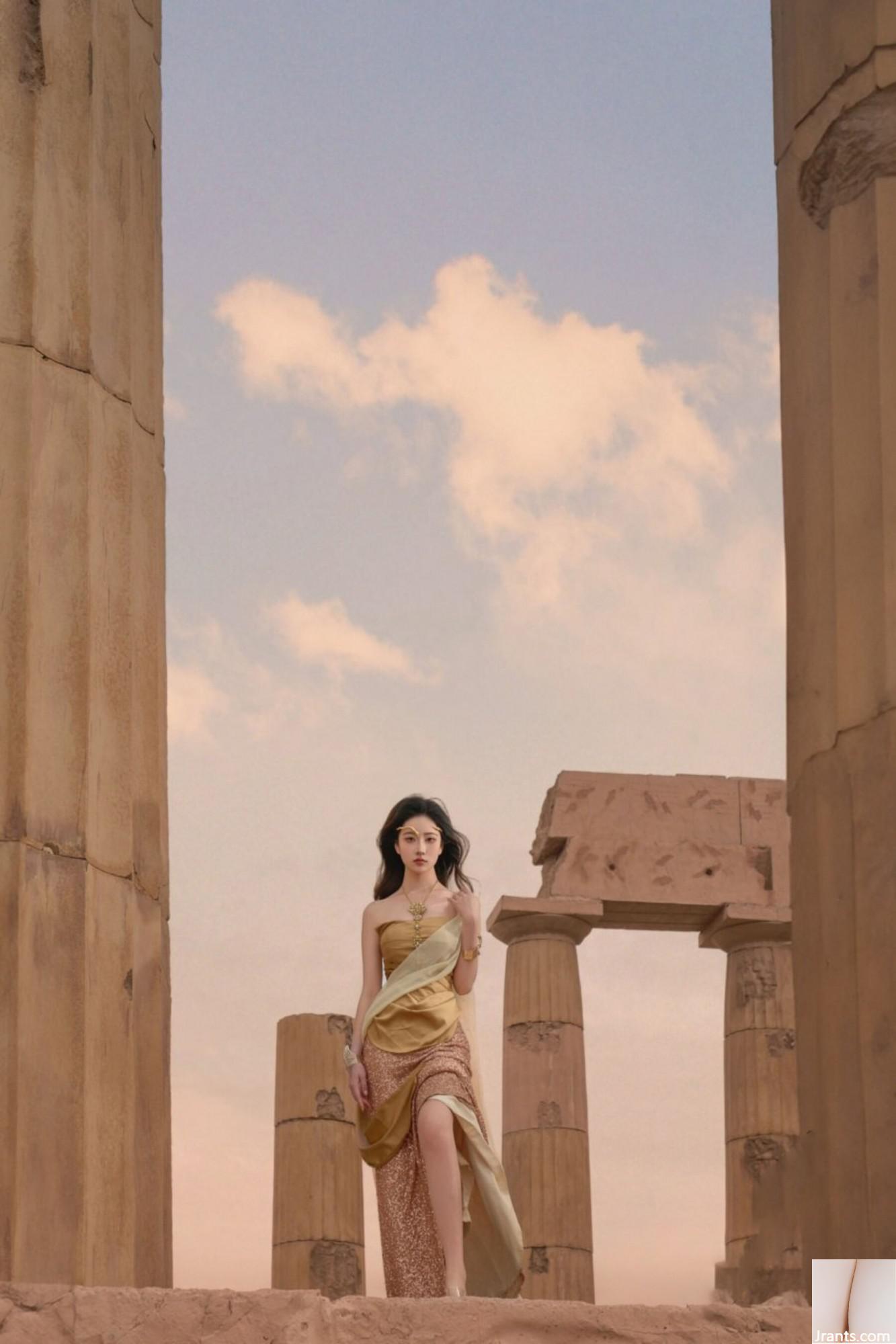 (Foto de conjunto de modelos chineses) Nnian&#8221;Ruínas sagradas&#8221; (60p)
