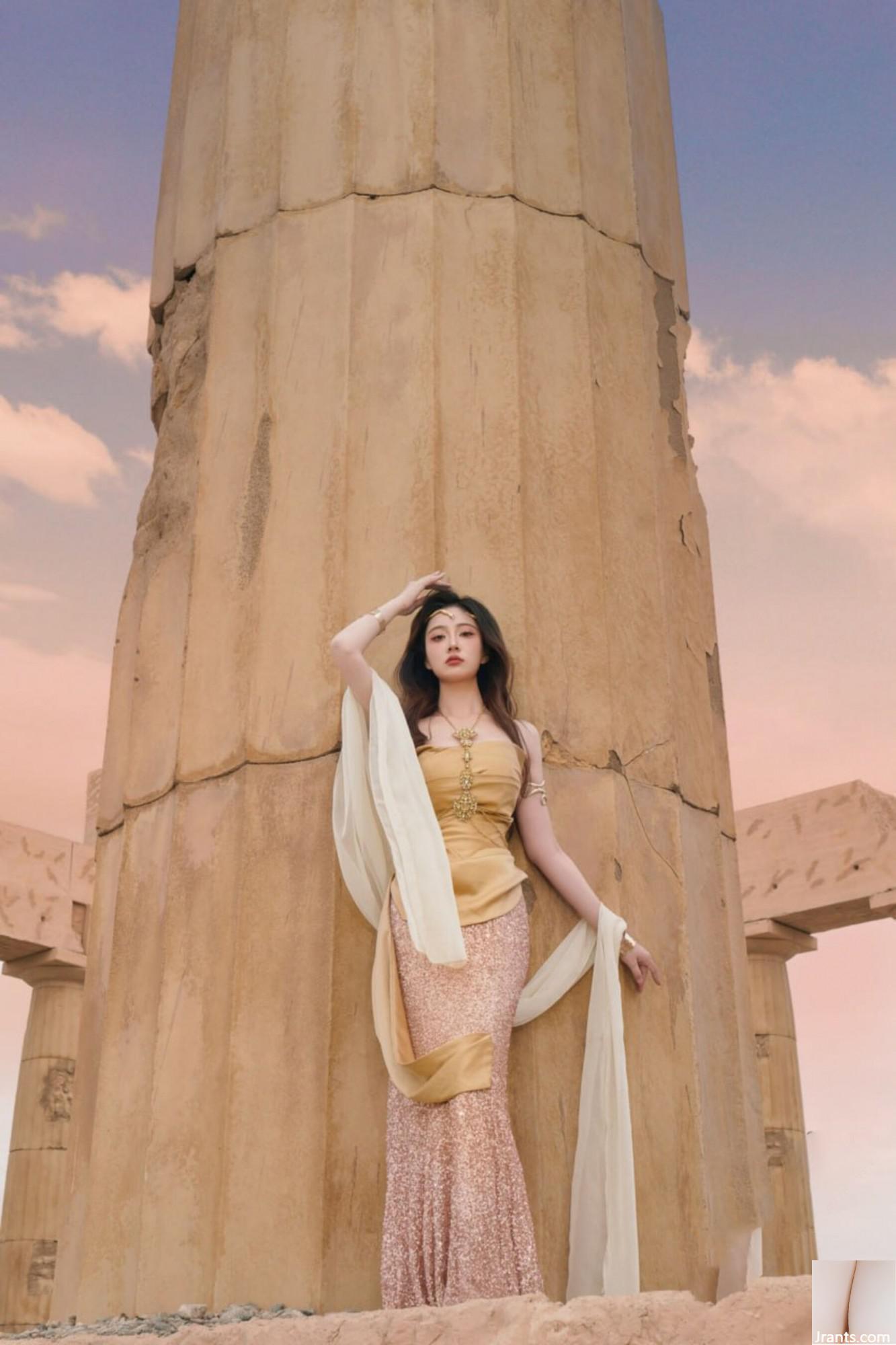 (Foto de conjunto de modelos chineses) Nnian&#8221;Ruínas sagradas&#8221; (60p)