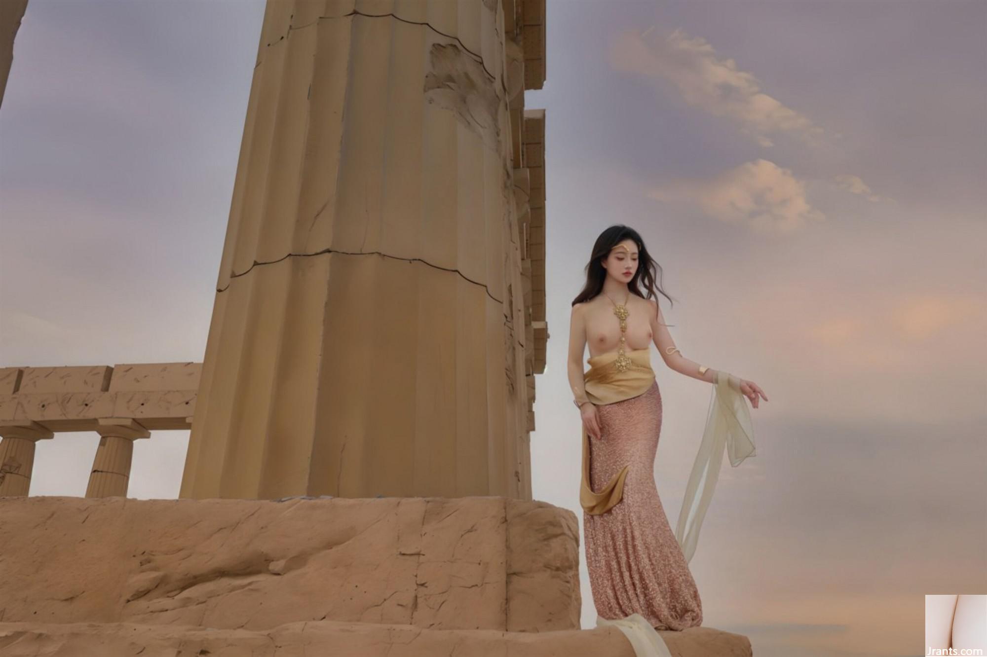 (Foto de conjunto de modelos chineses) Nnian&#8221;Ruínas sagradas&#8221; (60p)