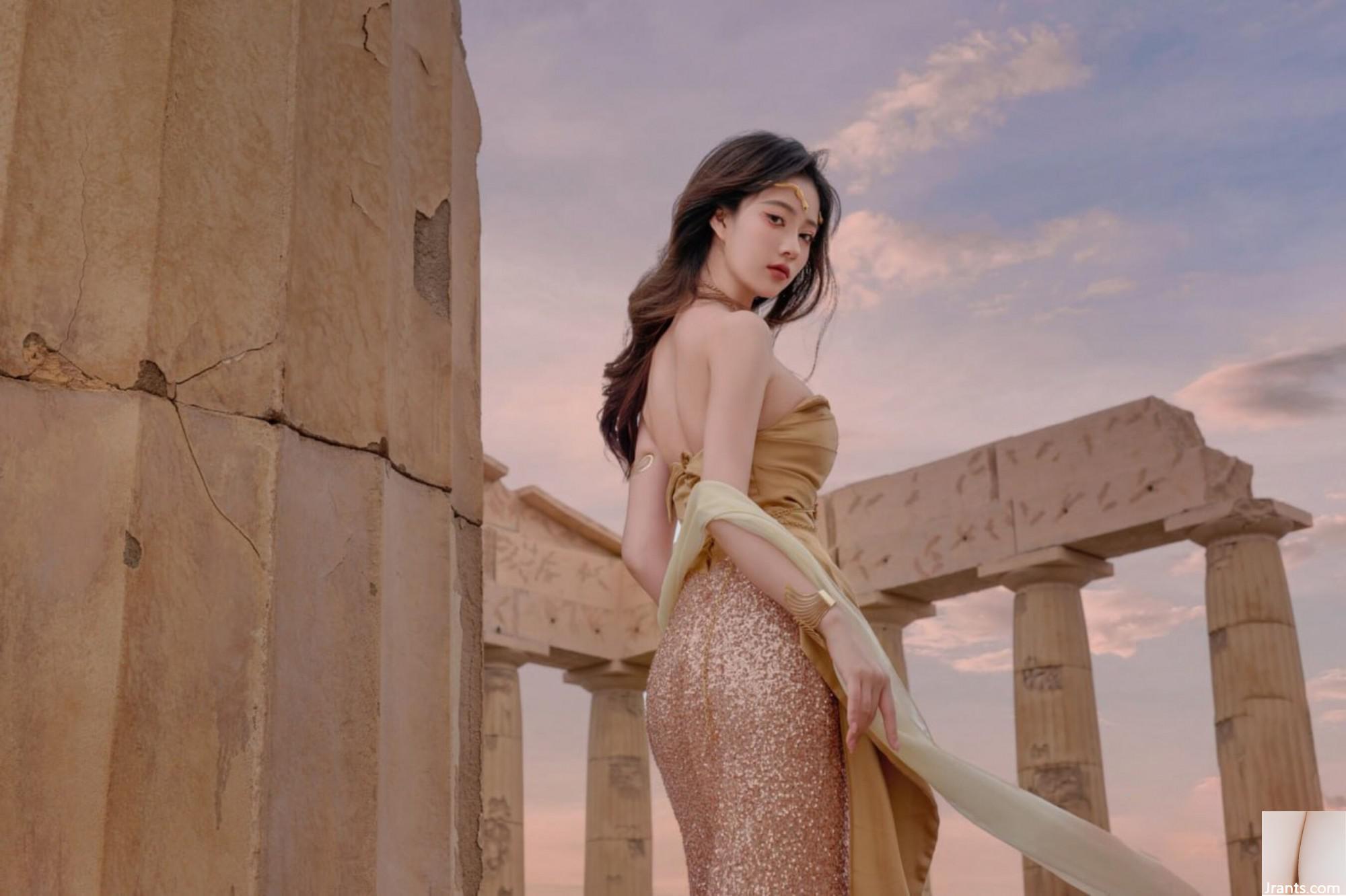 (Foto de conjunto de modelos chineses) Nnian&#8221;Ruínas sagradas&#8221; (60p)