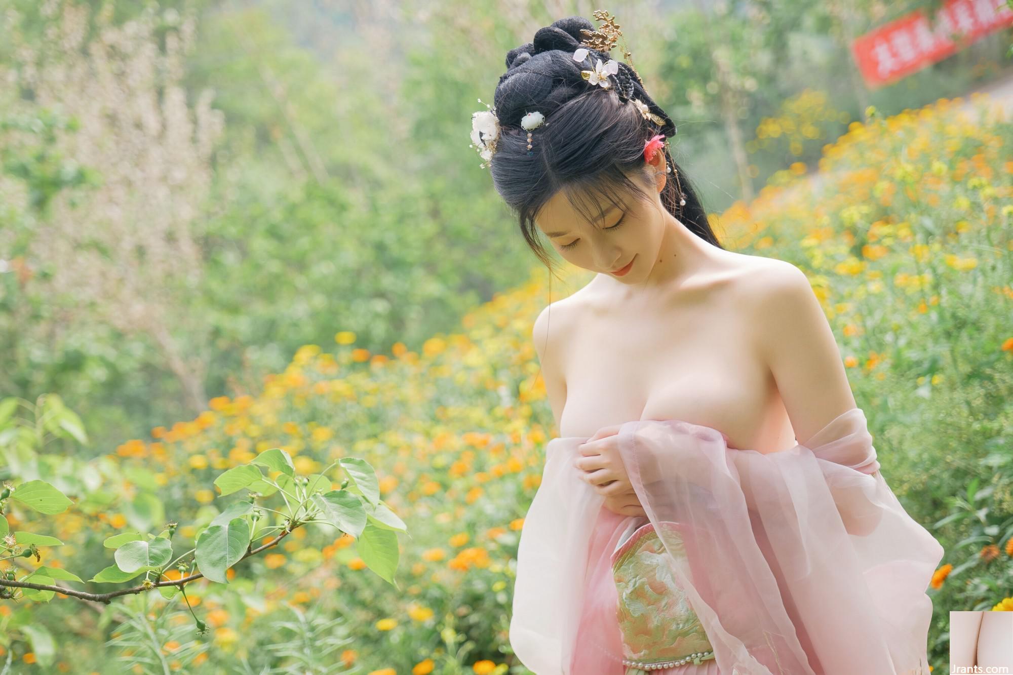 (Foto de conjunto de modelos chineses) Nnian&#8221;Begonia Fairy&#8221; (84p)