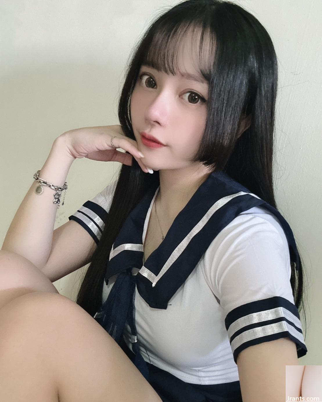Gadis temperamental &#8220;lin han&#8221; memiliki pinggang tipis dan payudara besar, yang sangat menarik (10p)