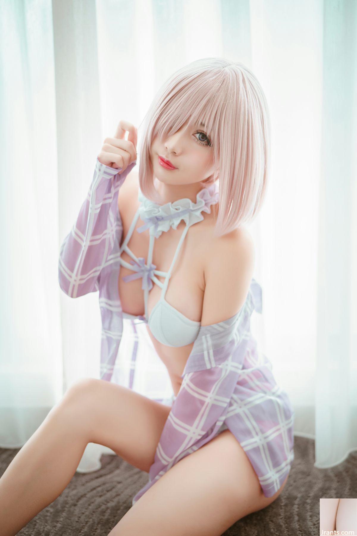 (مجموعة عبر الإنترنت) Girl Girl Rinka &#8220;Mash Swimsuit&#8221; (14p)