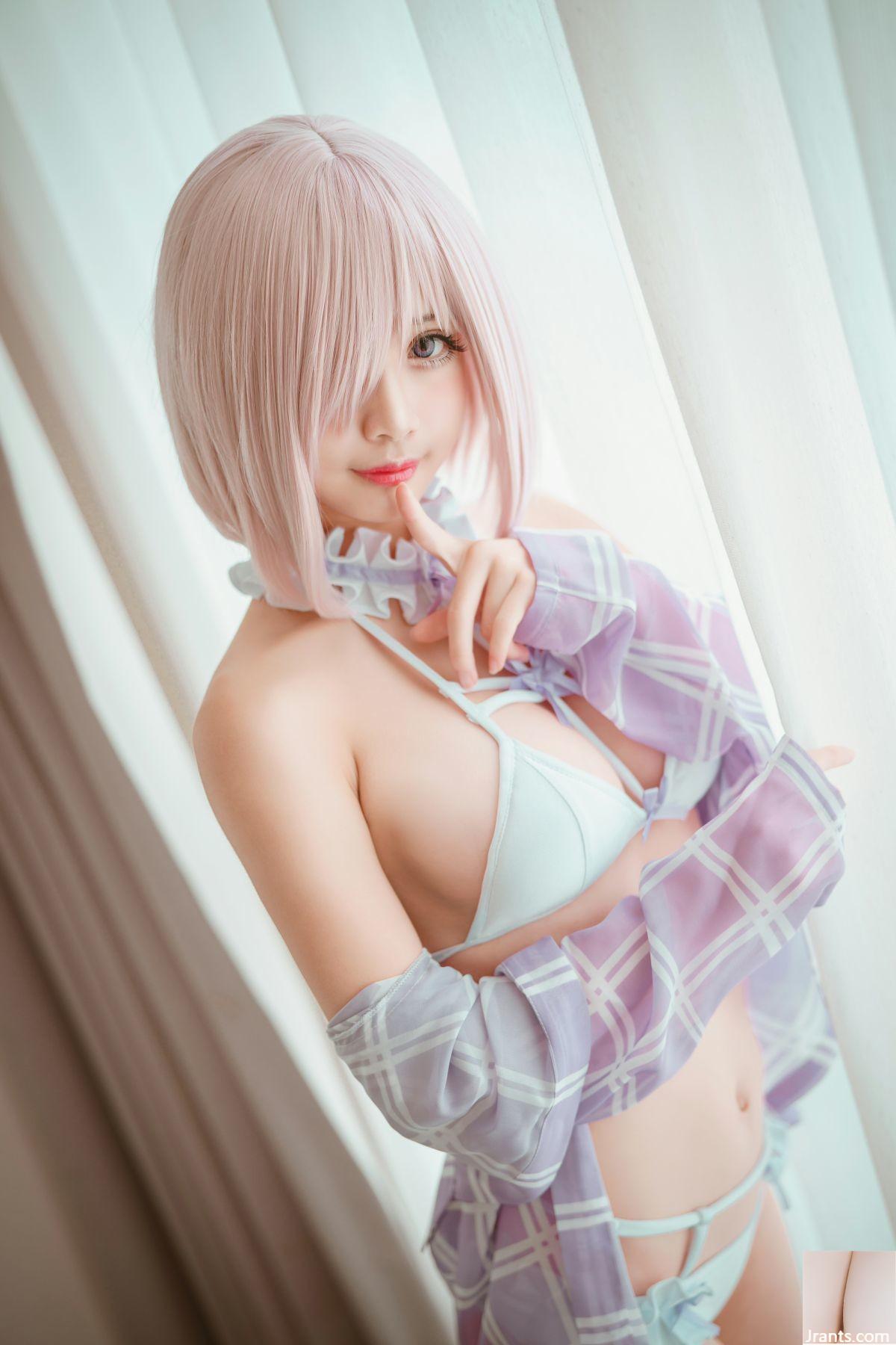 (مجموعة عبر الإنترنت) Girl Girl Rinka &#8220;Mash Swimsuit&#8221; (14p)