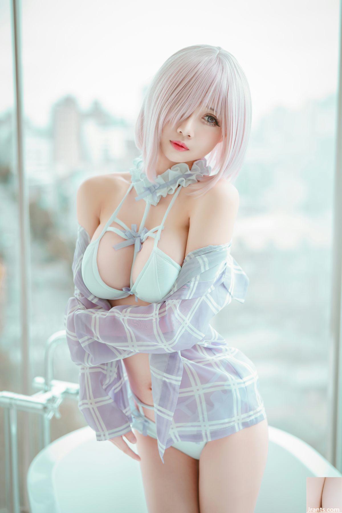 (مجموعة عبر الإنترنت) Girl Girl Rinka &#8220;Mash Swimsuit&#8221; (14p)
