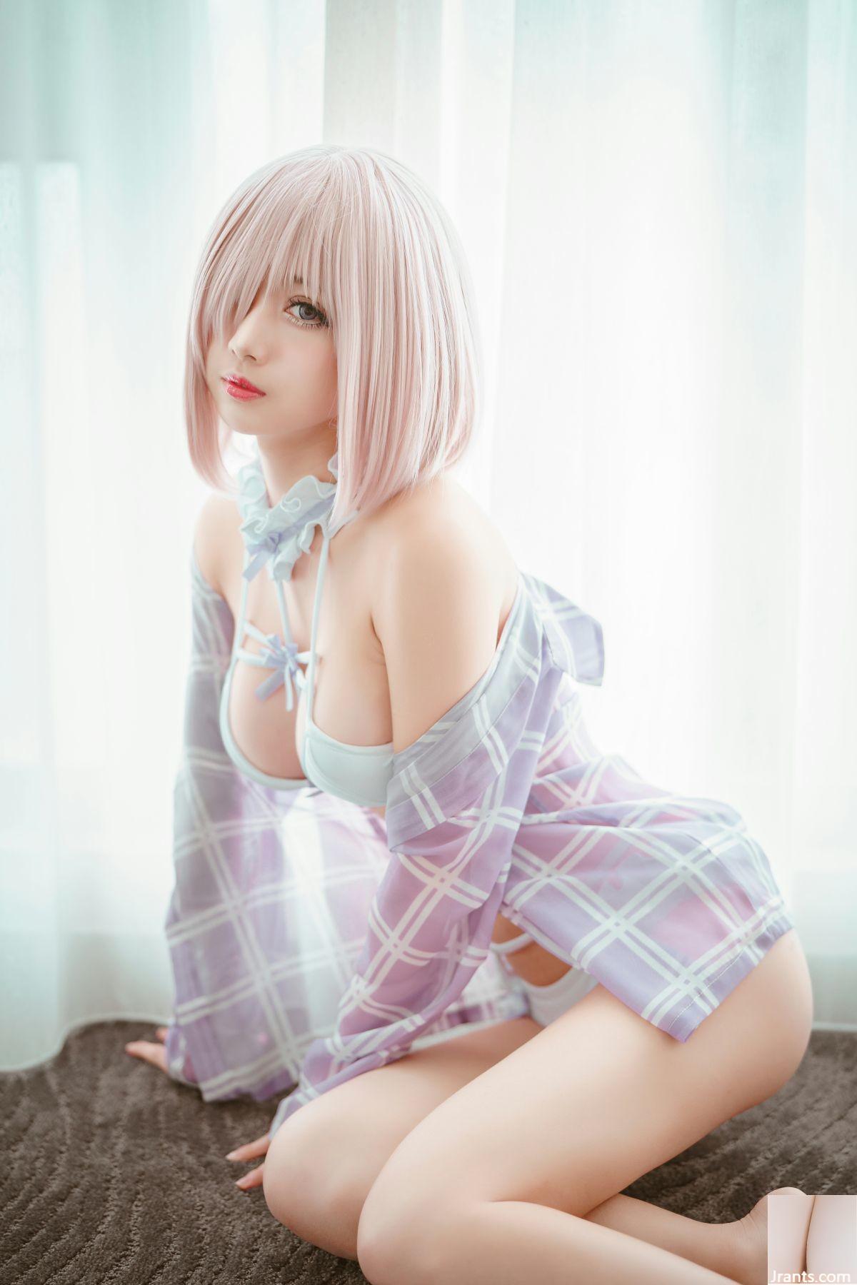 (مجموعة عبر الإنترنت) Girl Girl Rinka &#8220;Mash Swimsuit&#8221; (14p)