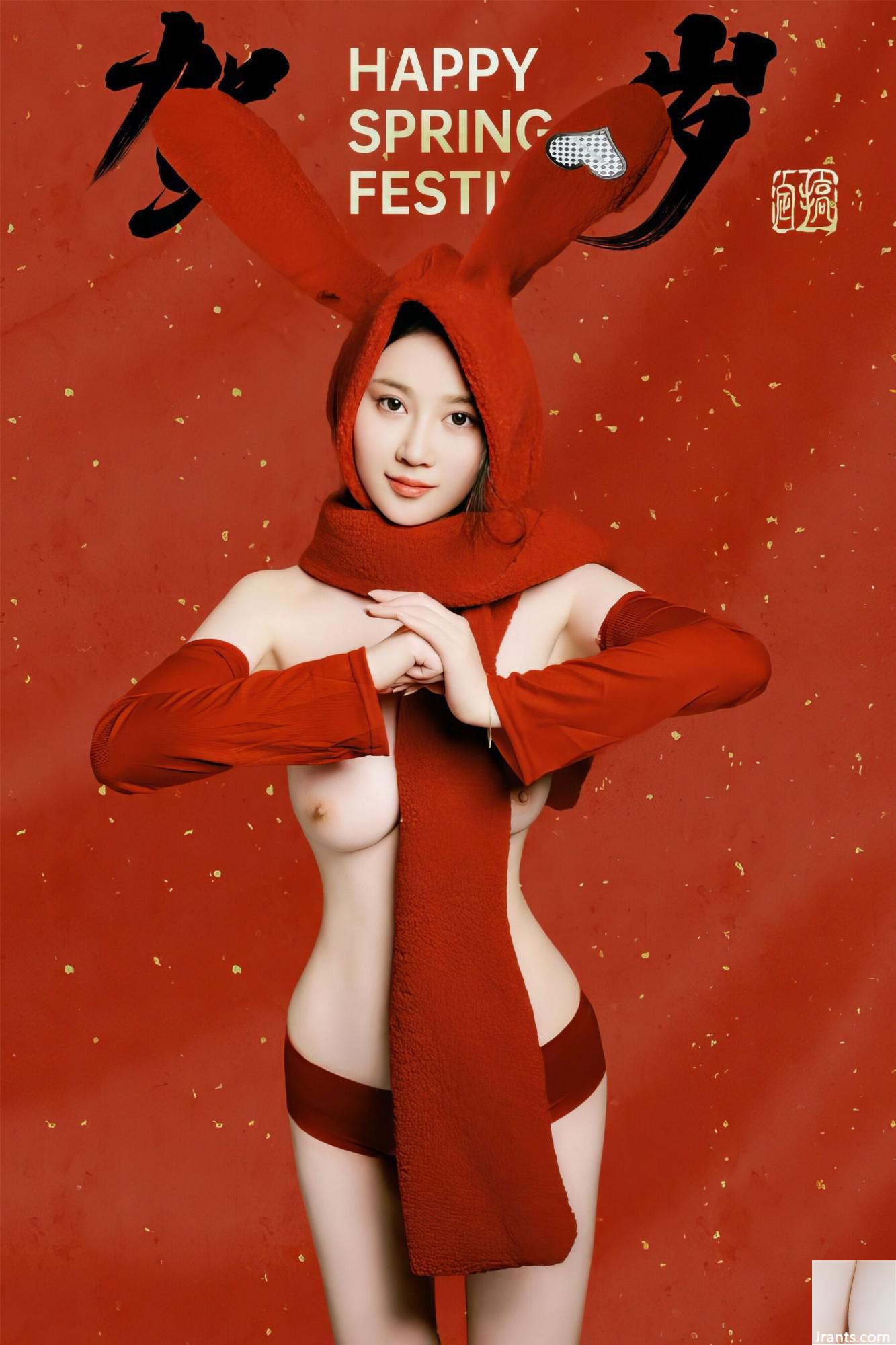 (Modelo Nacional do corpo humano) Nnian&#8221;Bunny de Ano Novo&#8221; (39p)