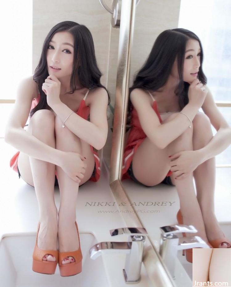 (مجموعة عبر الإنترنت) Nikki &#038; Andrey Beauty Leg Photo (25p)