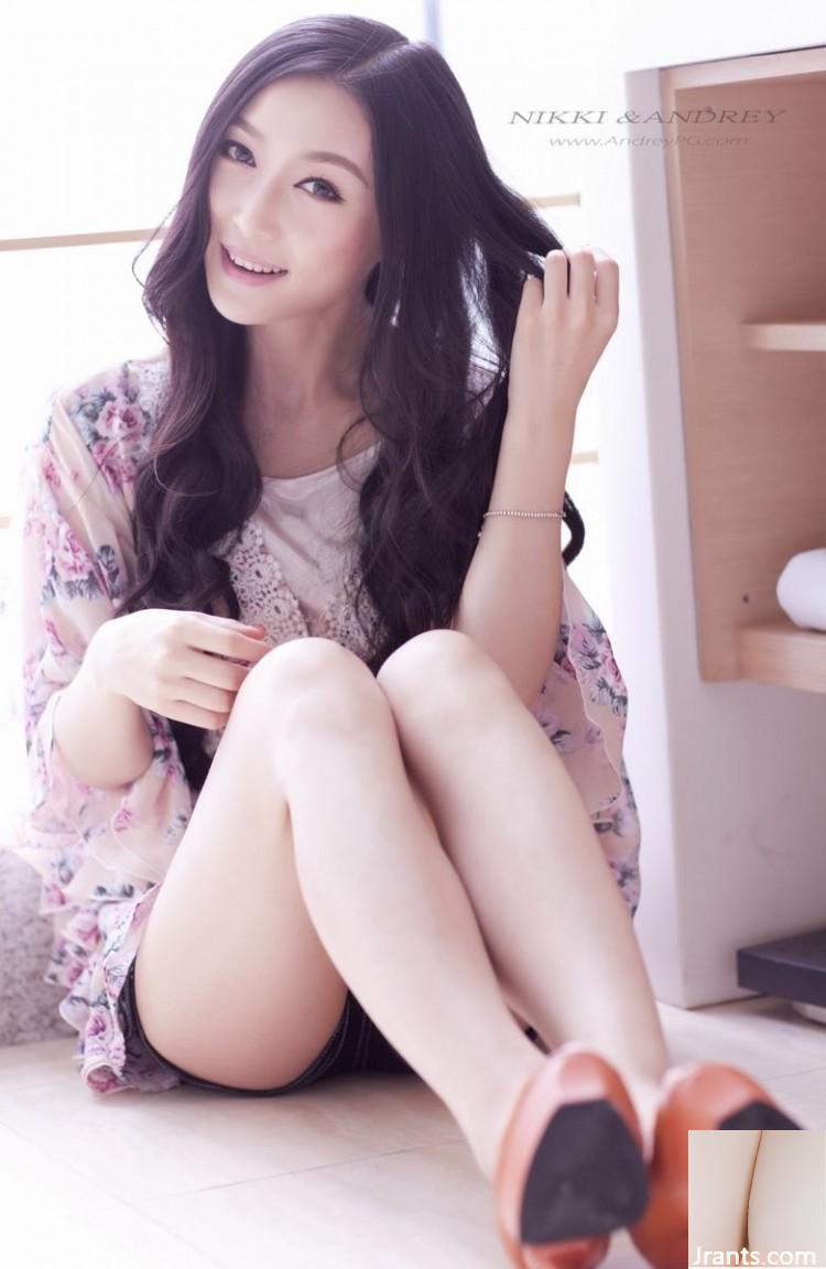 (مجموعة عبر الإنترنت) Nikki &#038; Andrey Beauty Leg Photo (25p)
