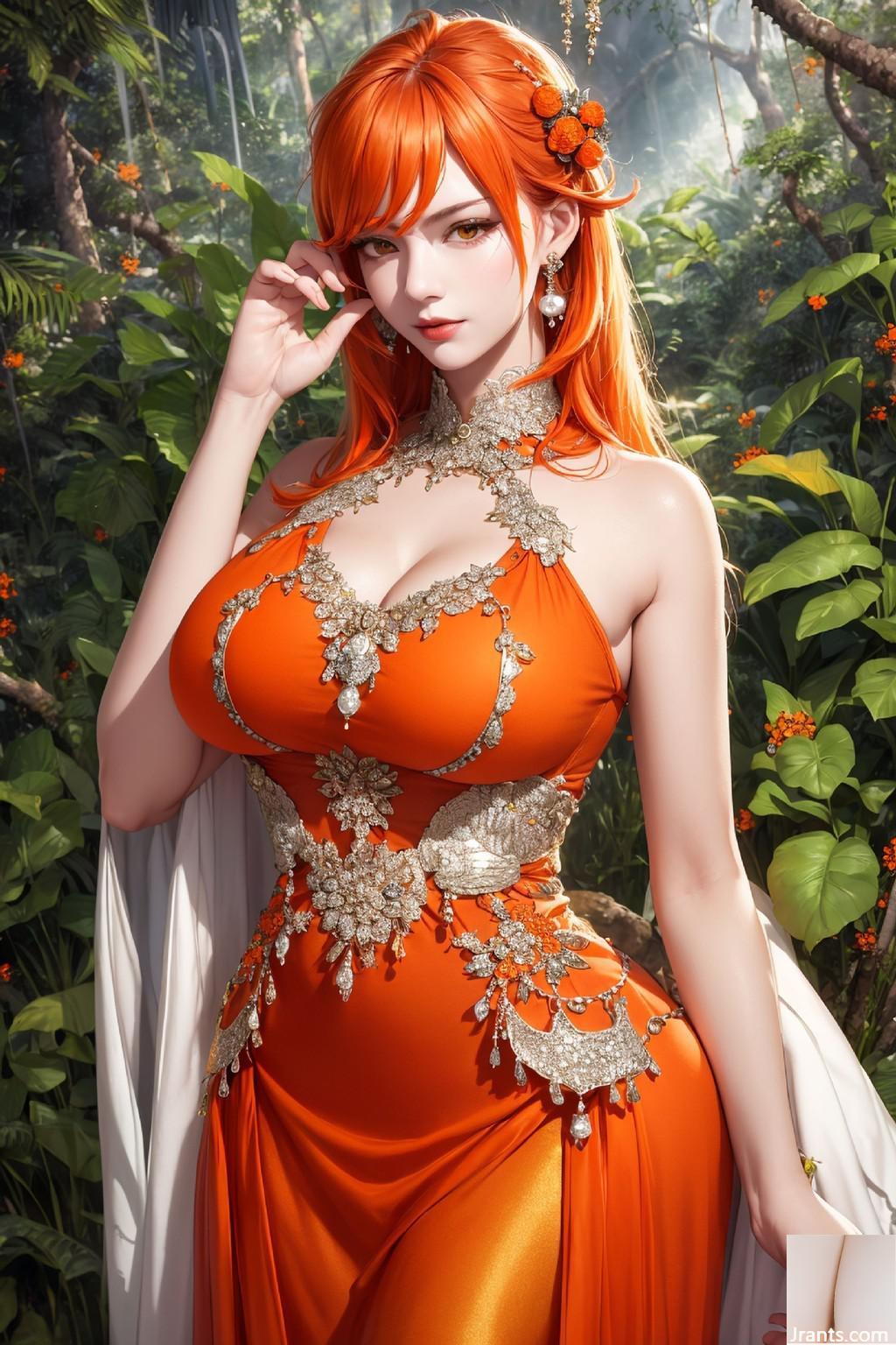 Orange Dame