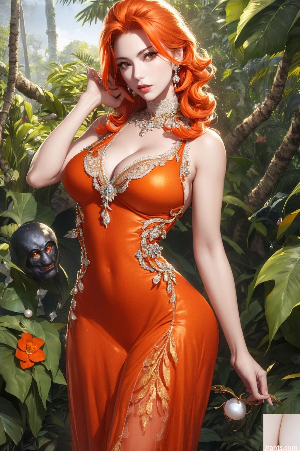 Orange Dame