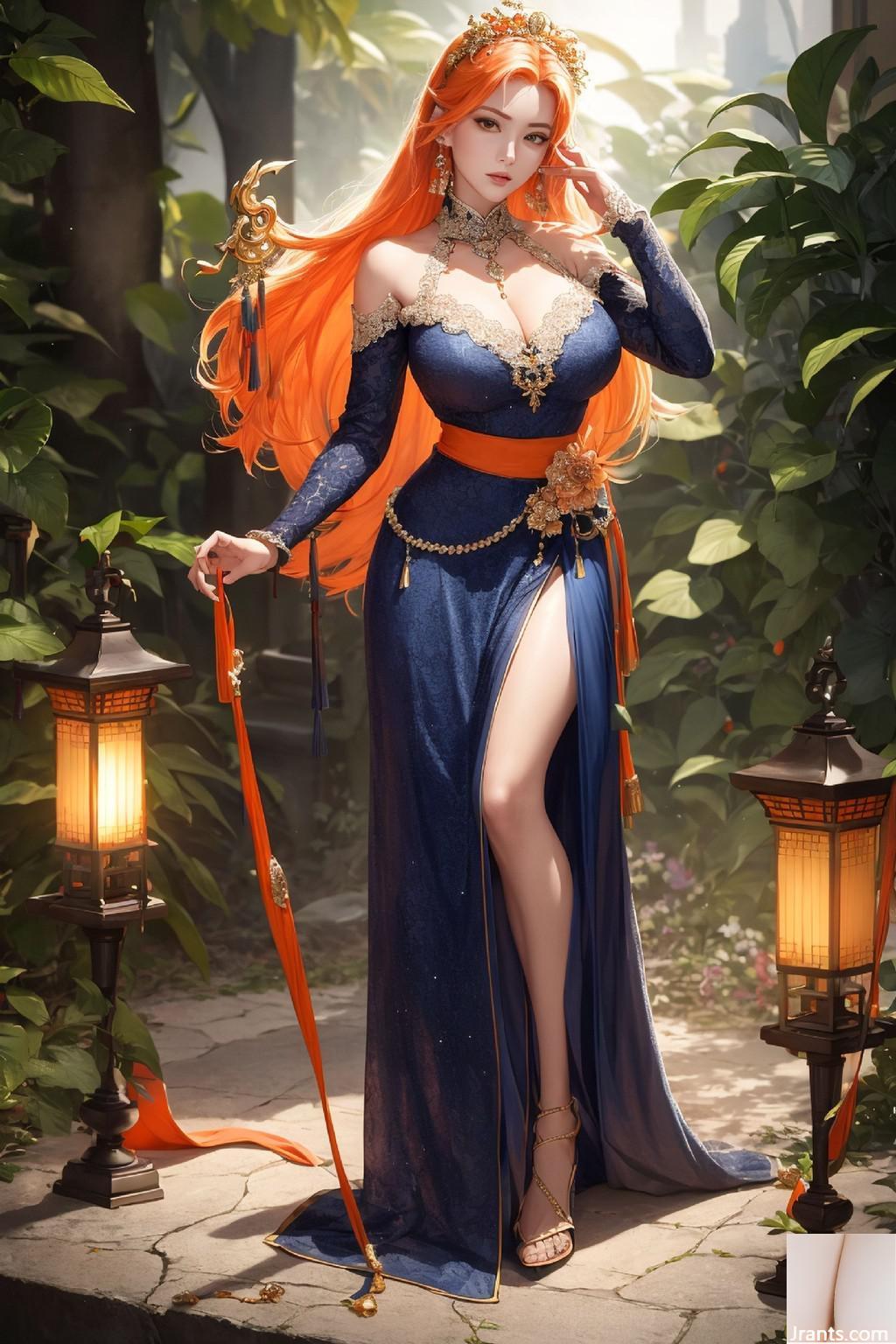 Orange Dame