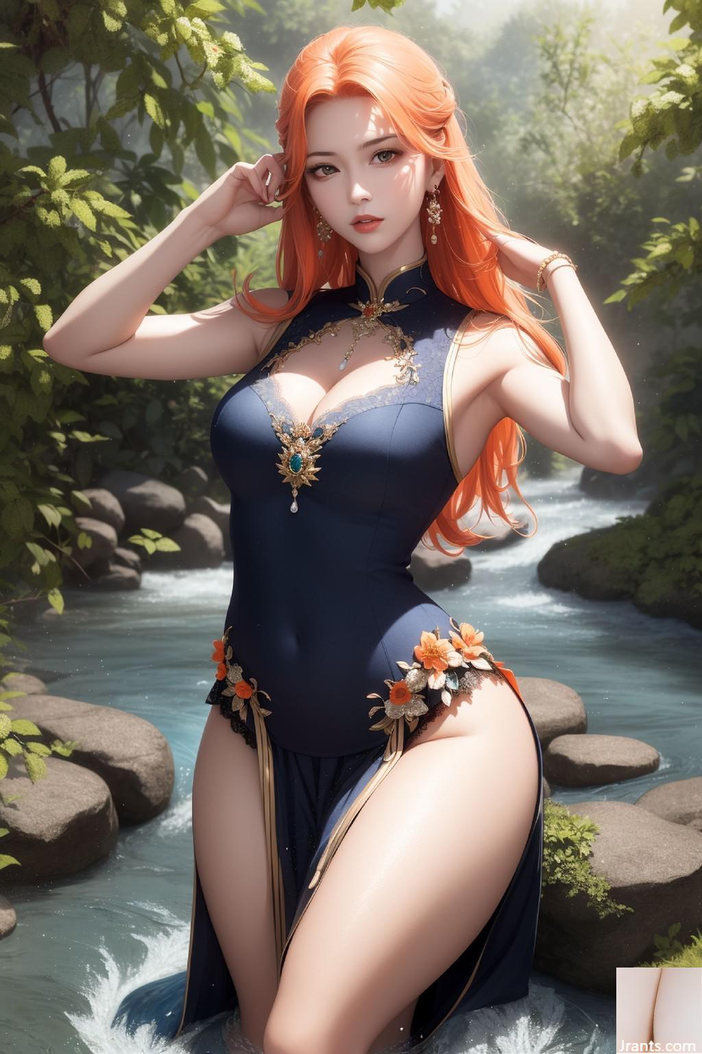 Orange Dame