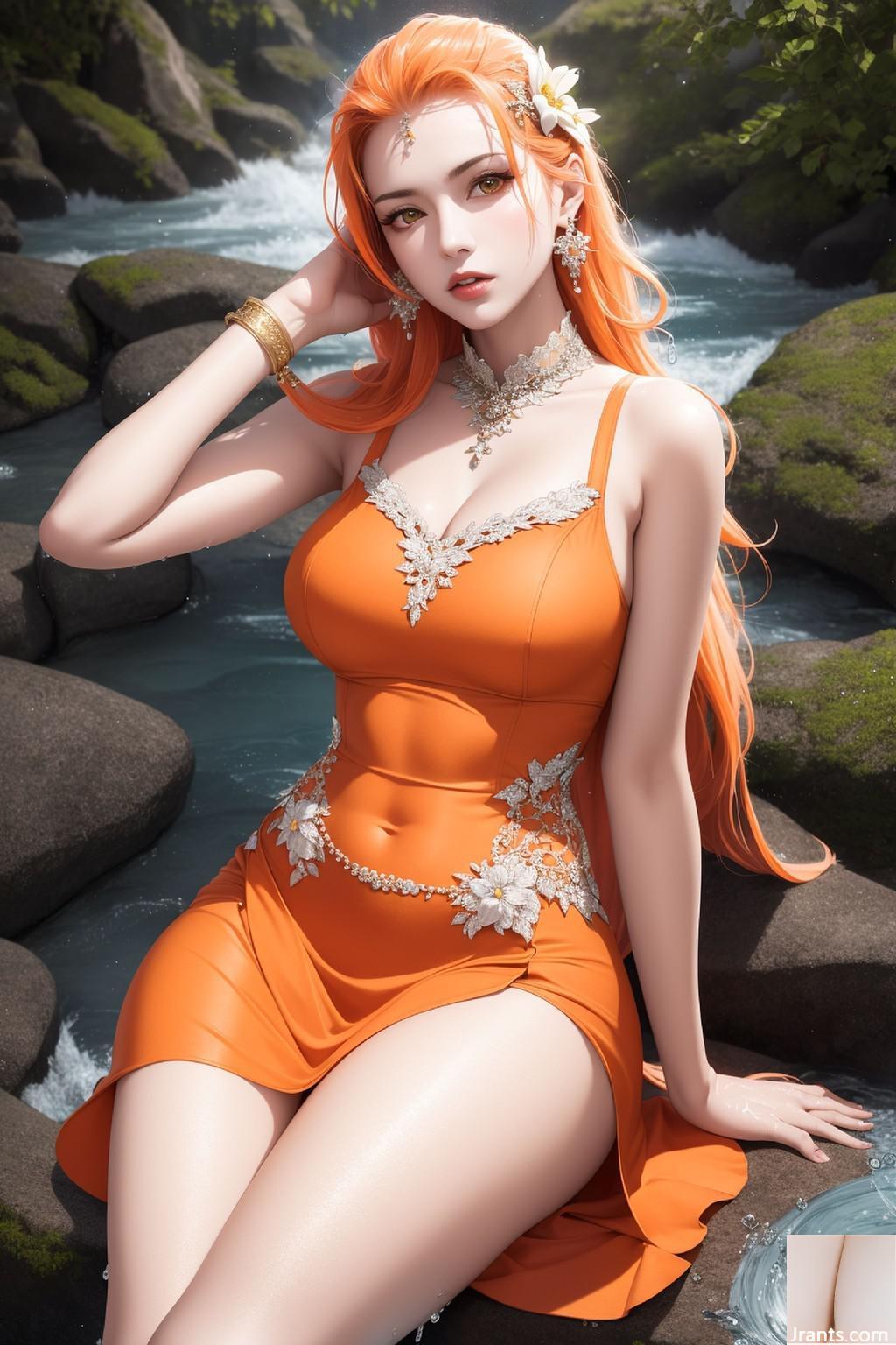 Orange Dame