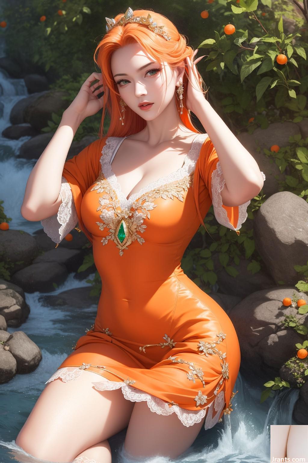 Orange Dame