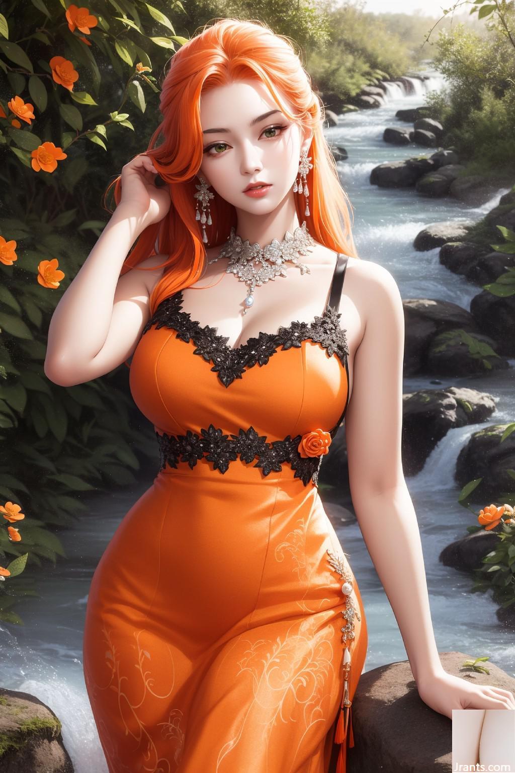 Orange Dame