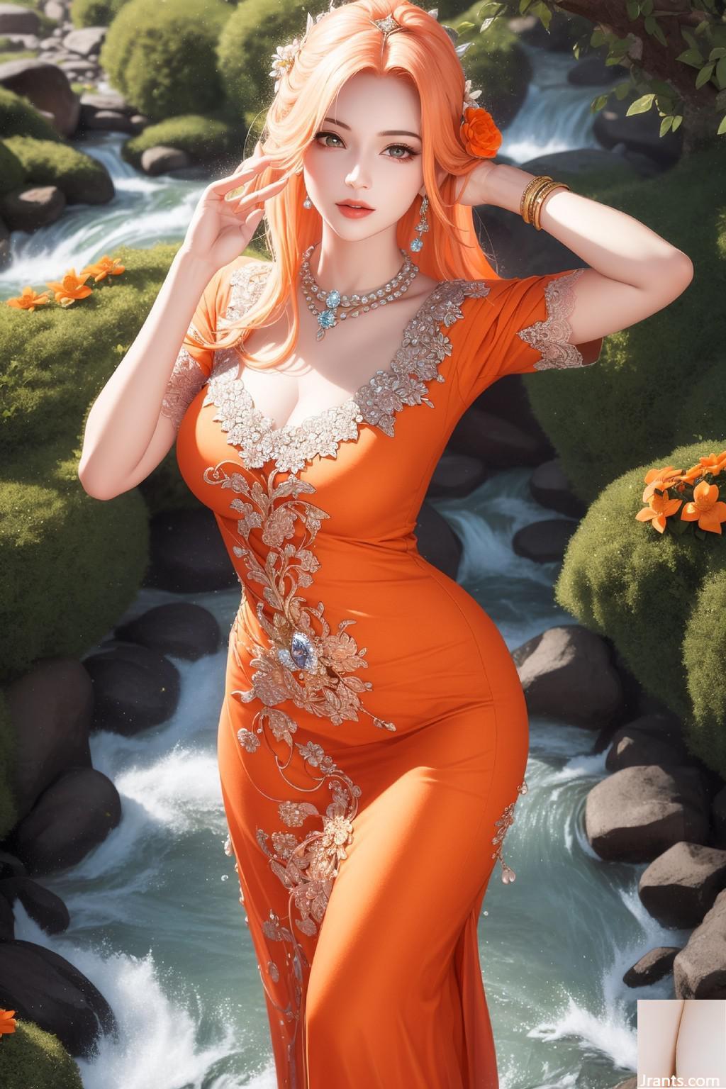 Orange Dame