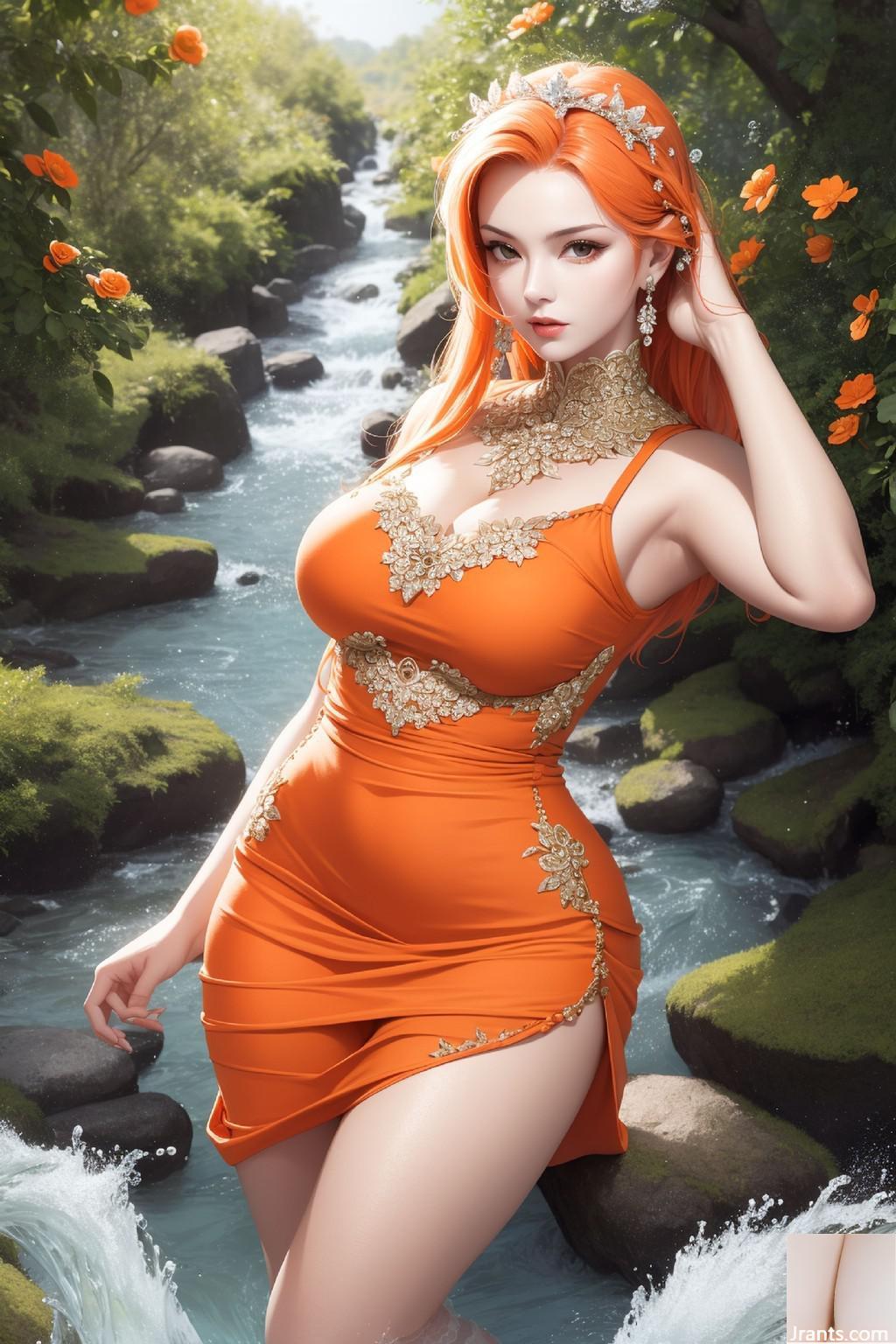 Orange Dame