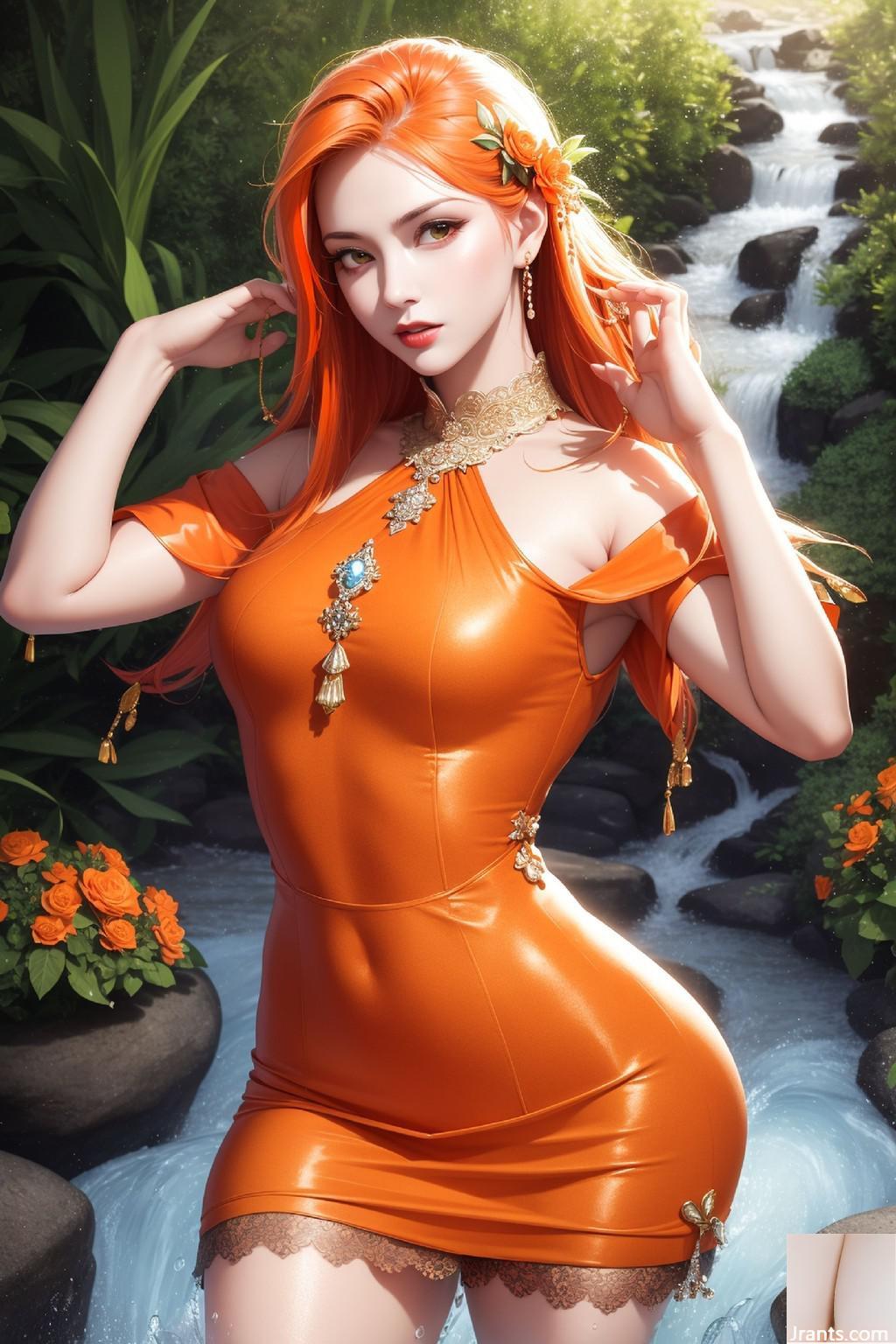 Orange Dame