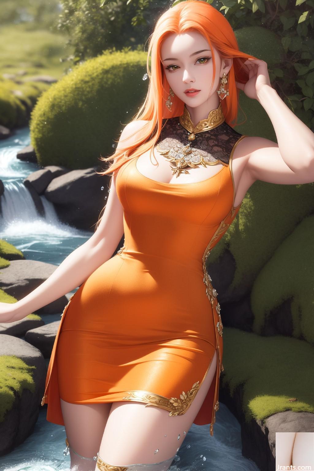 Orange Dame