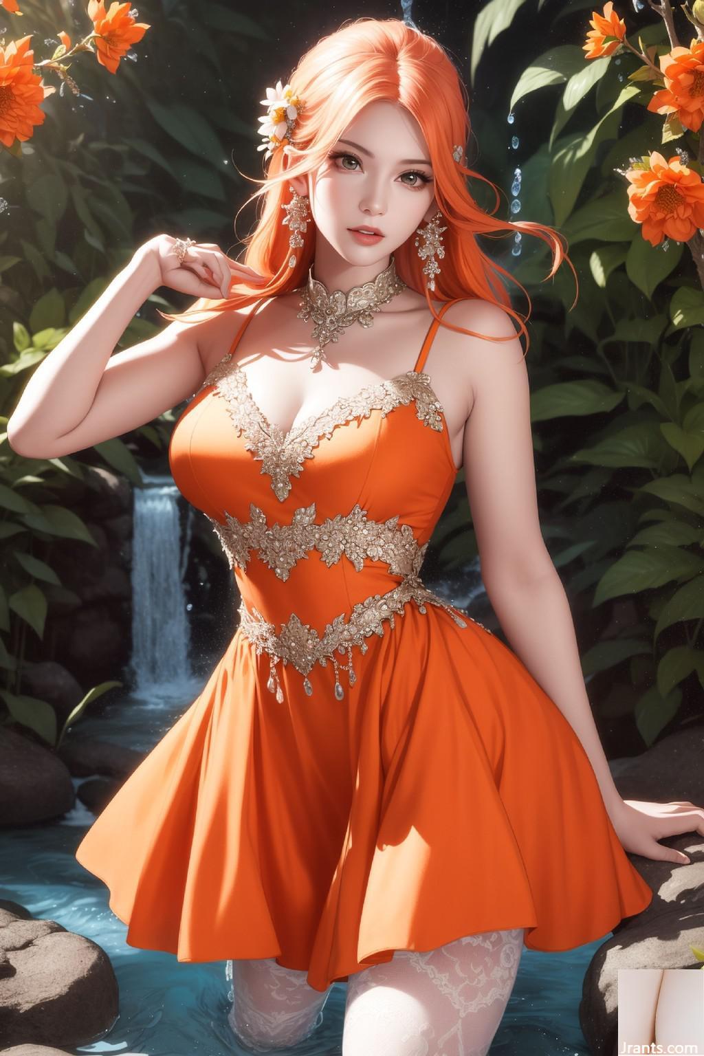 Orange Dame