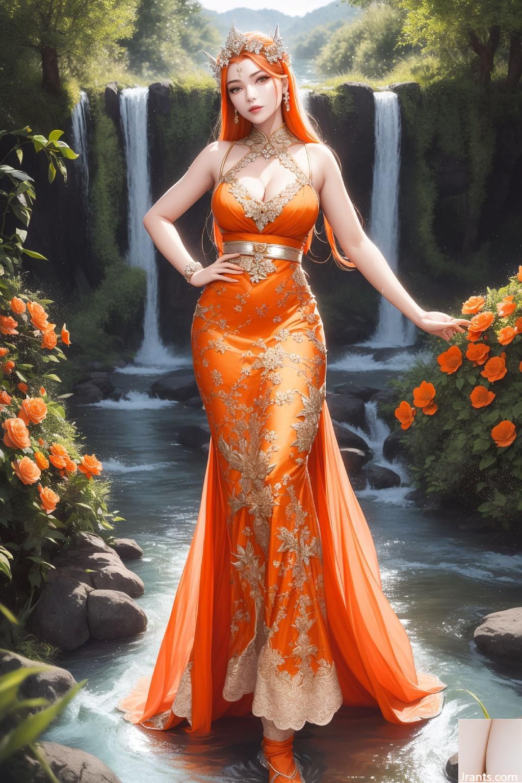 Orange Dame