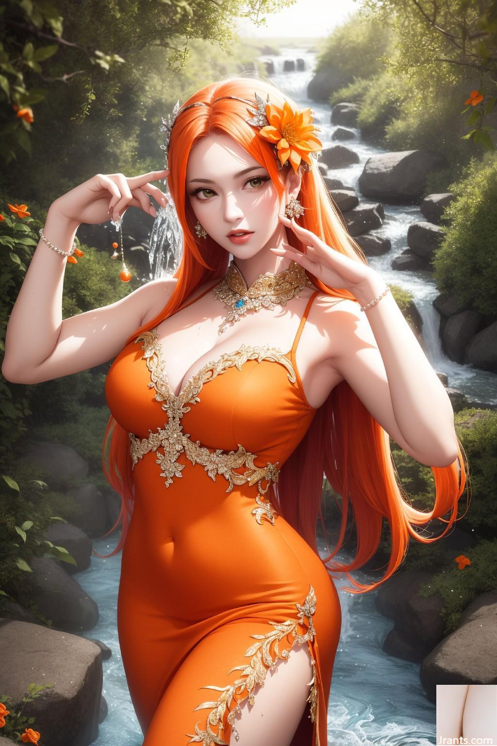 Orange Dame