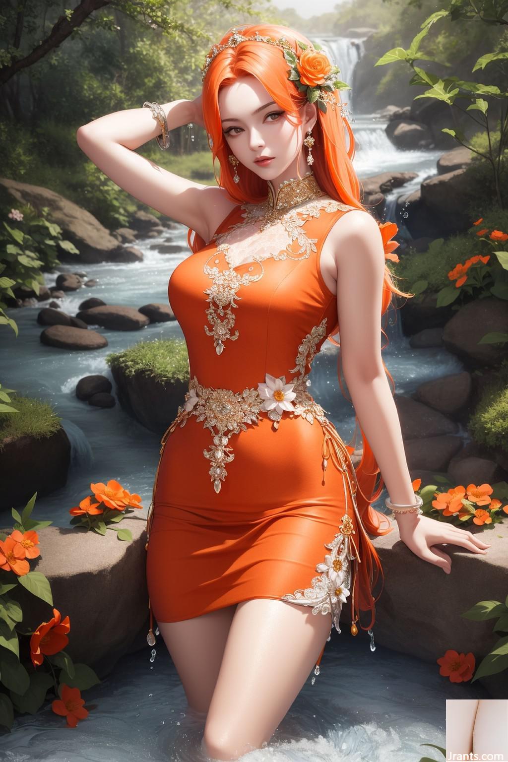 Orange Dame