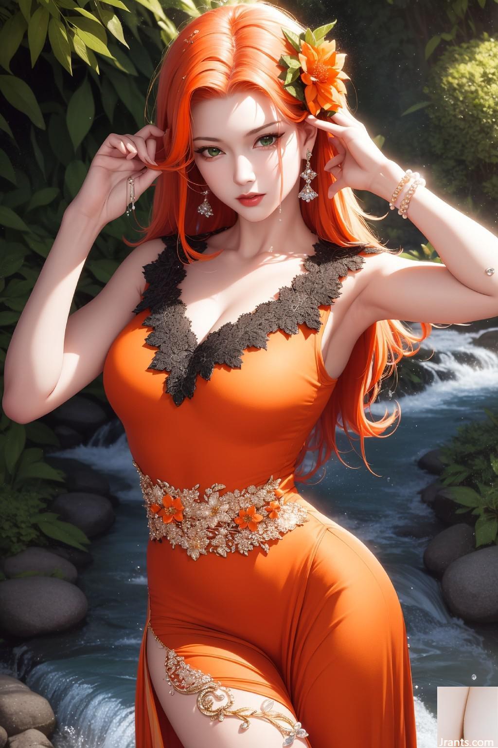 Orange Dame