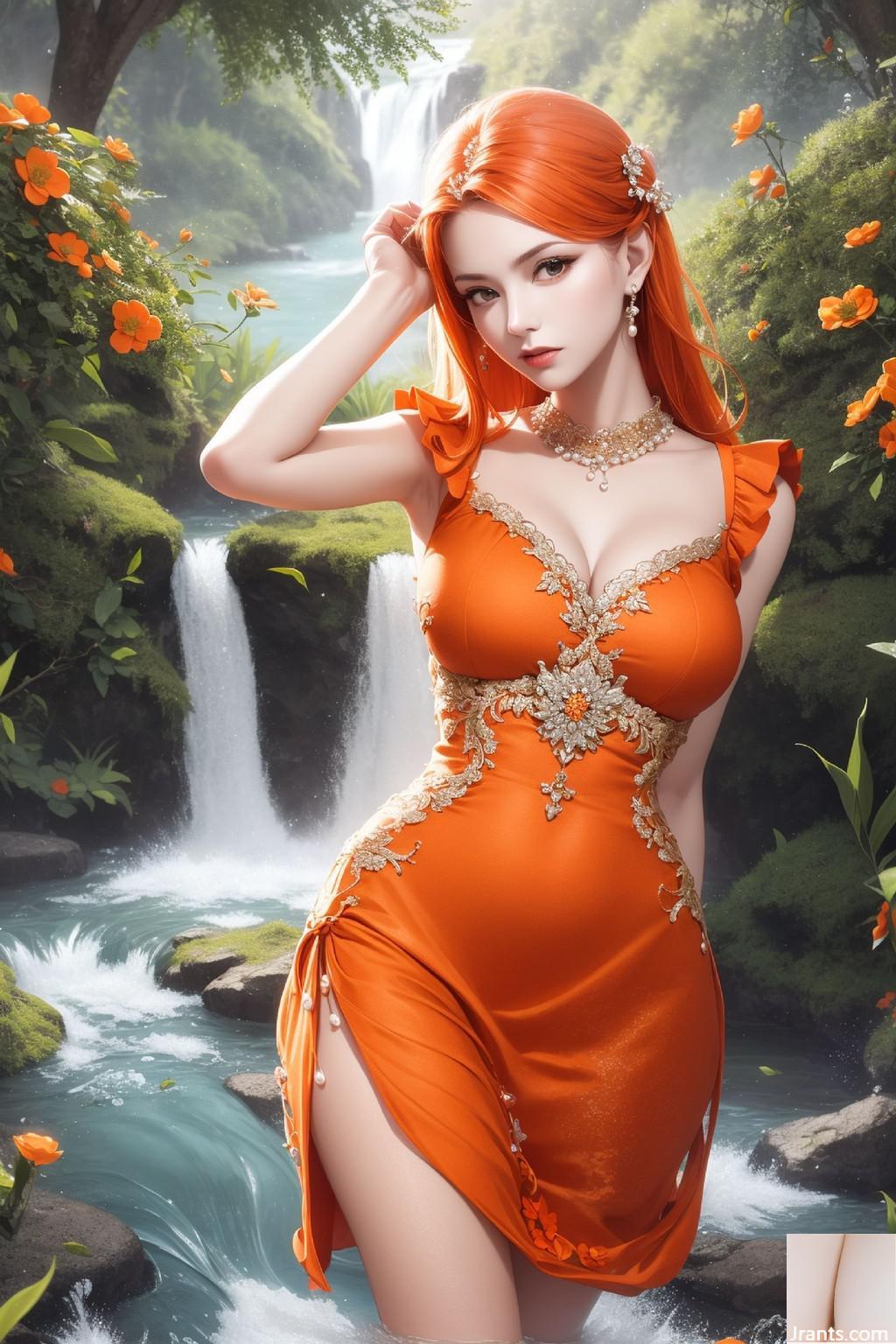 Orange Dame
