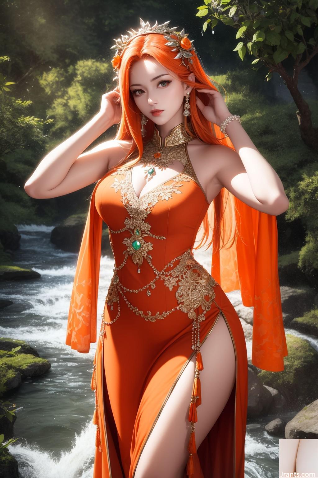 Orange Dame
