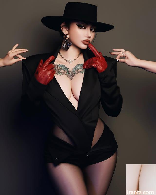 Big Breast Tattoo Girl « You Pepper Sister » est si salope et si mal (10p)