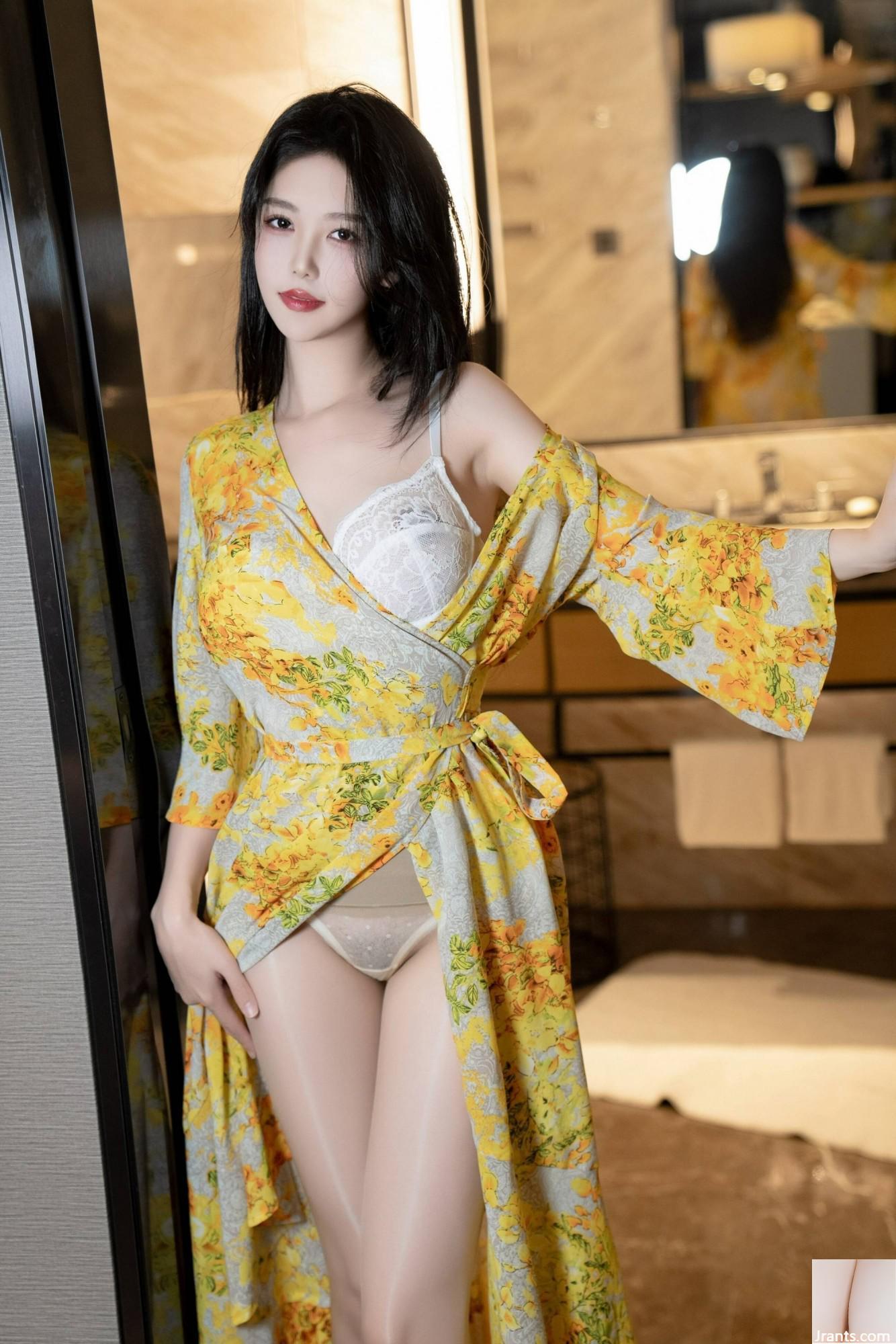 (Xiuren အပို) Xiuren ၏လှပသောမော်ဒယ်လ် Li Model Jizz-Li Shi ၏ &#8220; အရူးဇနီး 1&#8221;  (80p)