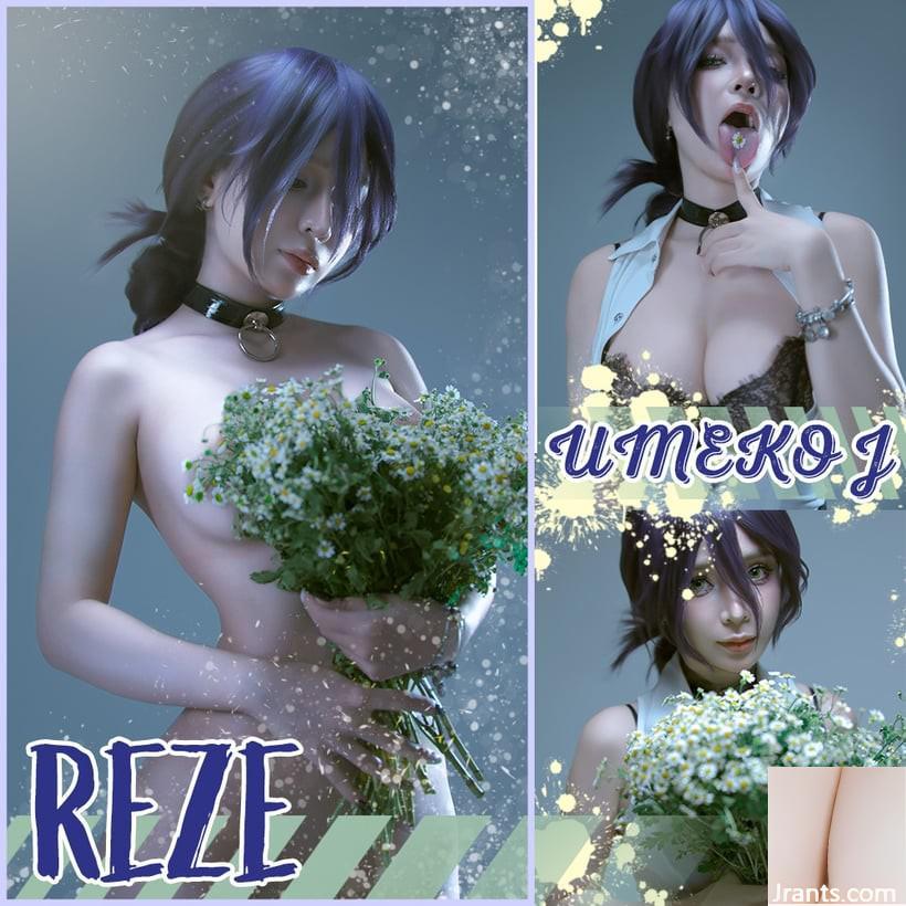 (အင်တာနက်စုဆောင်းခြင်း) Umekoj &#8211; Reze Chain Man (104p + 6V)