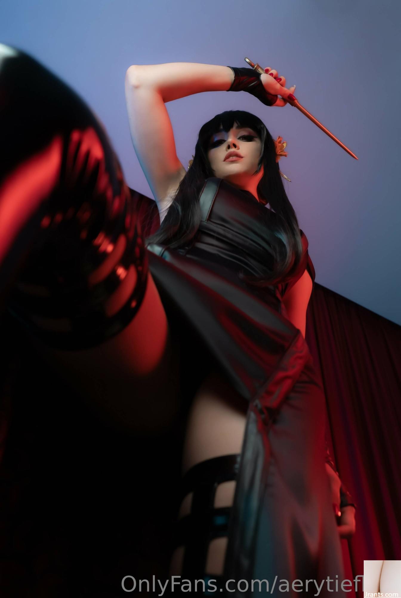(Onlyfans) 복지 소녀 Aery Tiefling &#8220;Yor Forger&#8221;VIP 복지 그림 (75p)