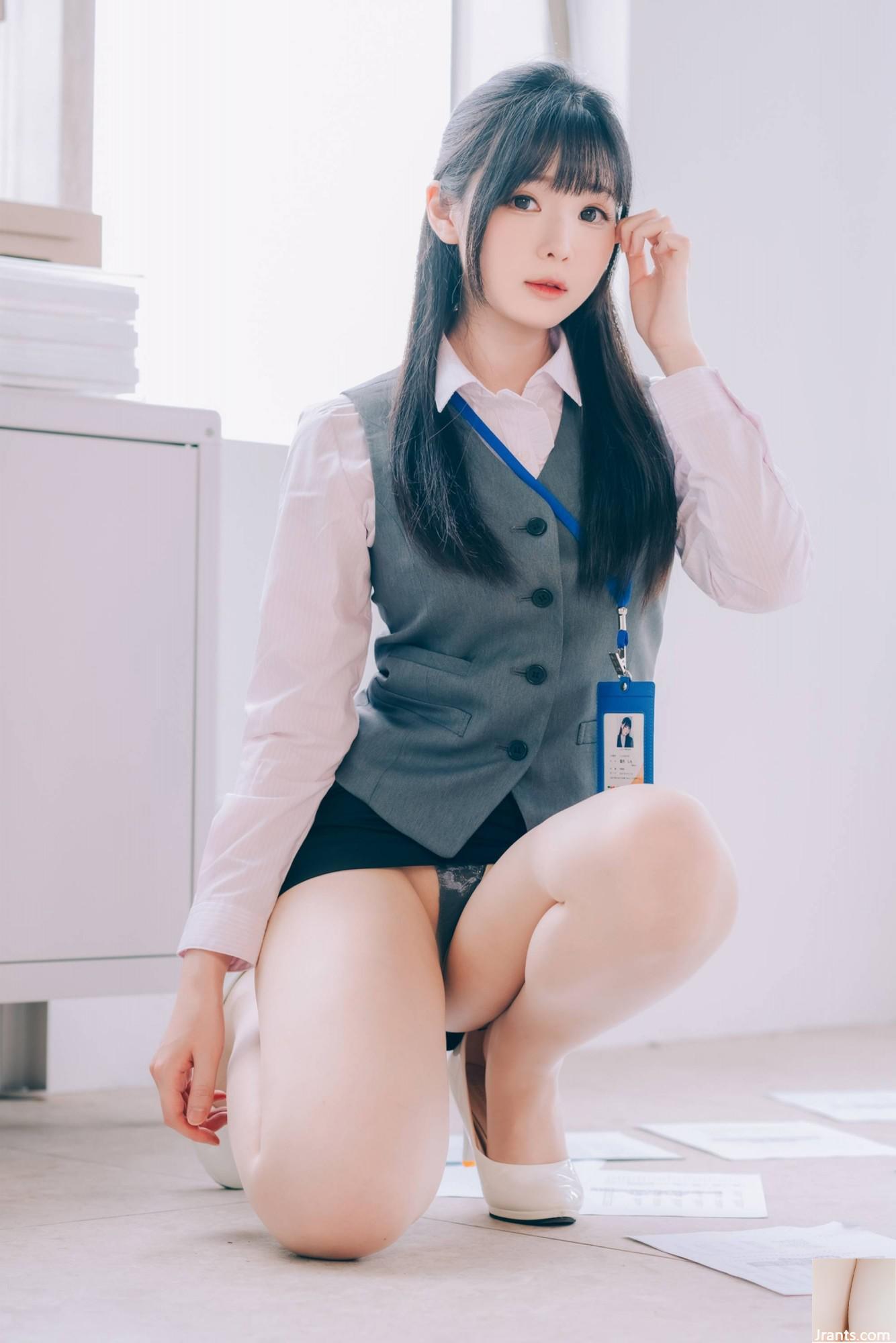 (온라인 컬렉션) 복지 소녀 Frost Moon &#8220;Secret Office&#8221;VIP 독점 (128p)