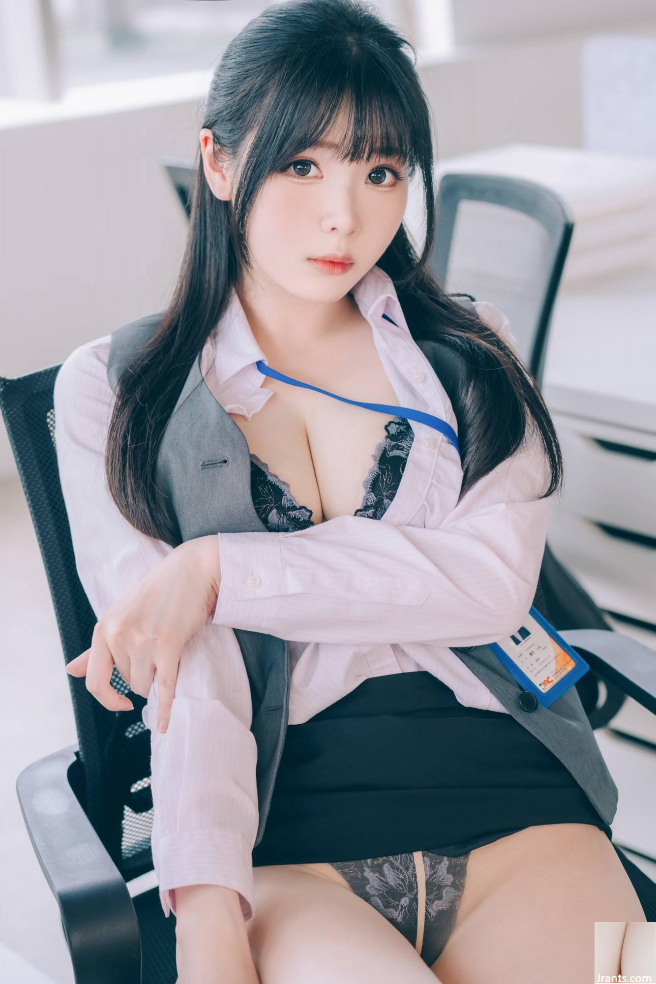 (온라인 컬렉션) 복지 소녀 Frost Moon &#8220;Secret Office&#8221;VIP 독점 (128p)