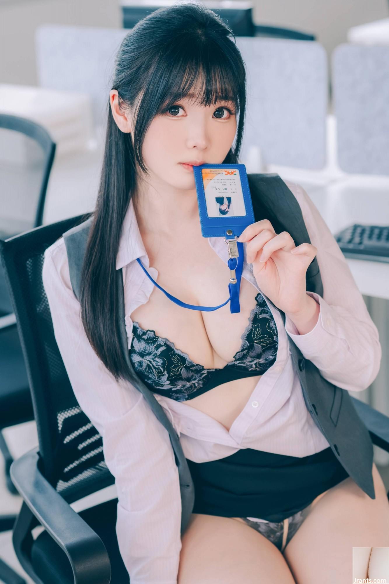 (온라인 컬렉션) 복지 소녀 Frost Moon &#8220;Secret Office&#8221;VIP 독점 (128p)