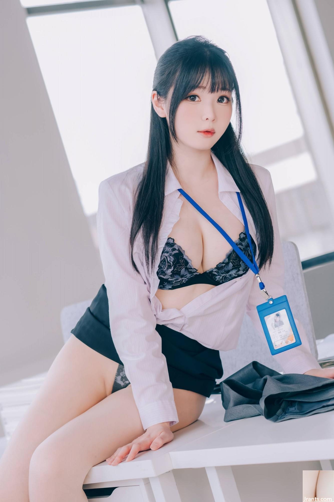 (온라인 컬렉션) 복지 소녀 Frost Moon &#8220;Secret Office&#8221;VIP 독점 (128p)