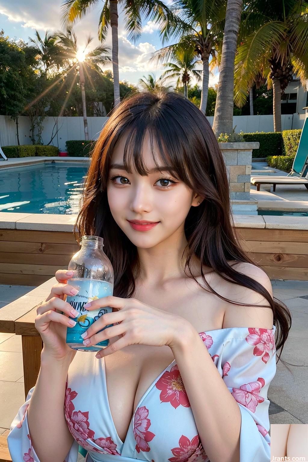 Rurina Poolside Kimono