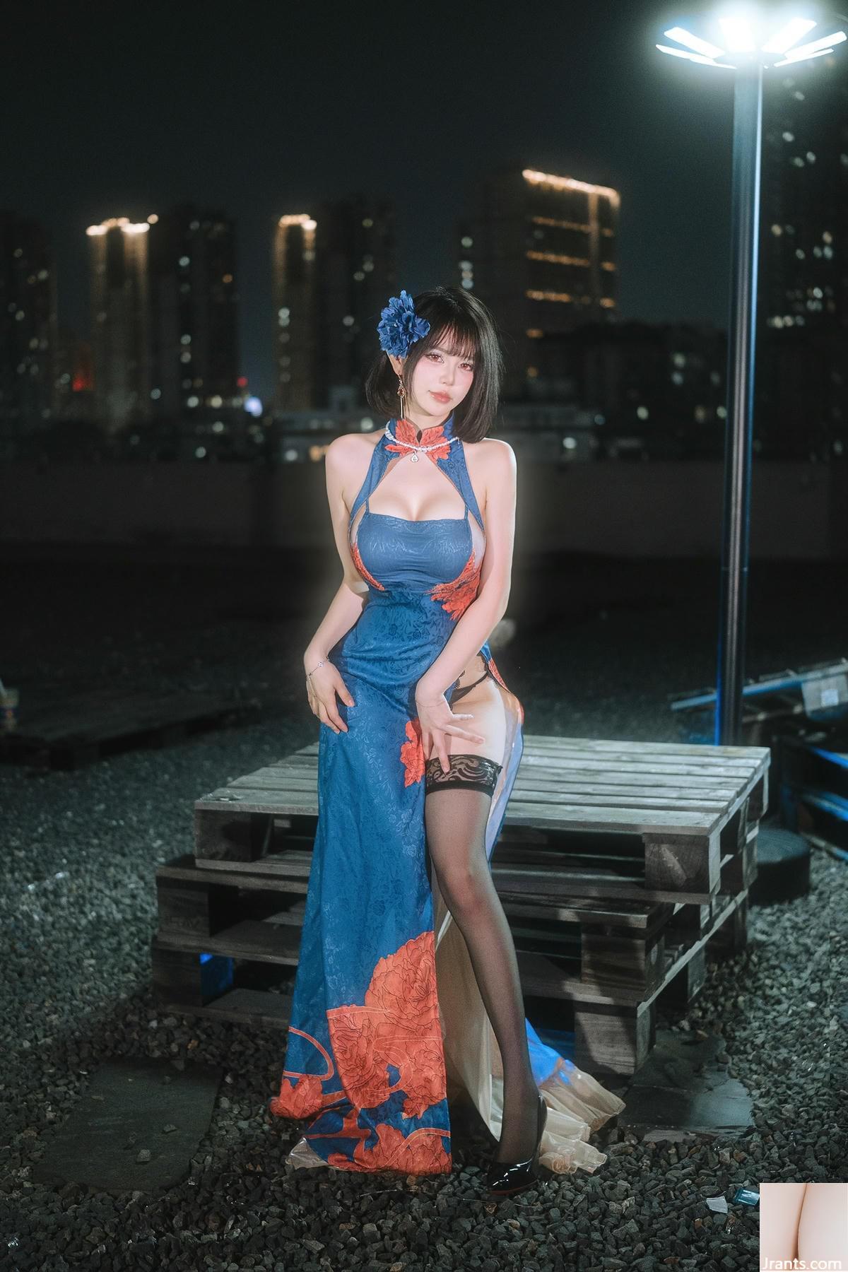 (Collection en ligne) Tina est si mal &#8211; Azur Lane Jianwu Cheongsam (39p)