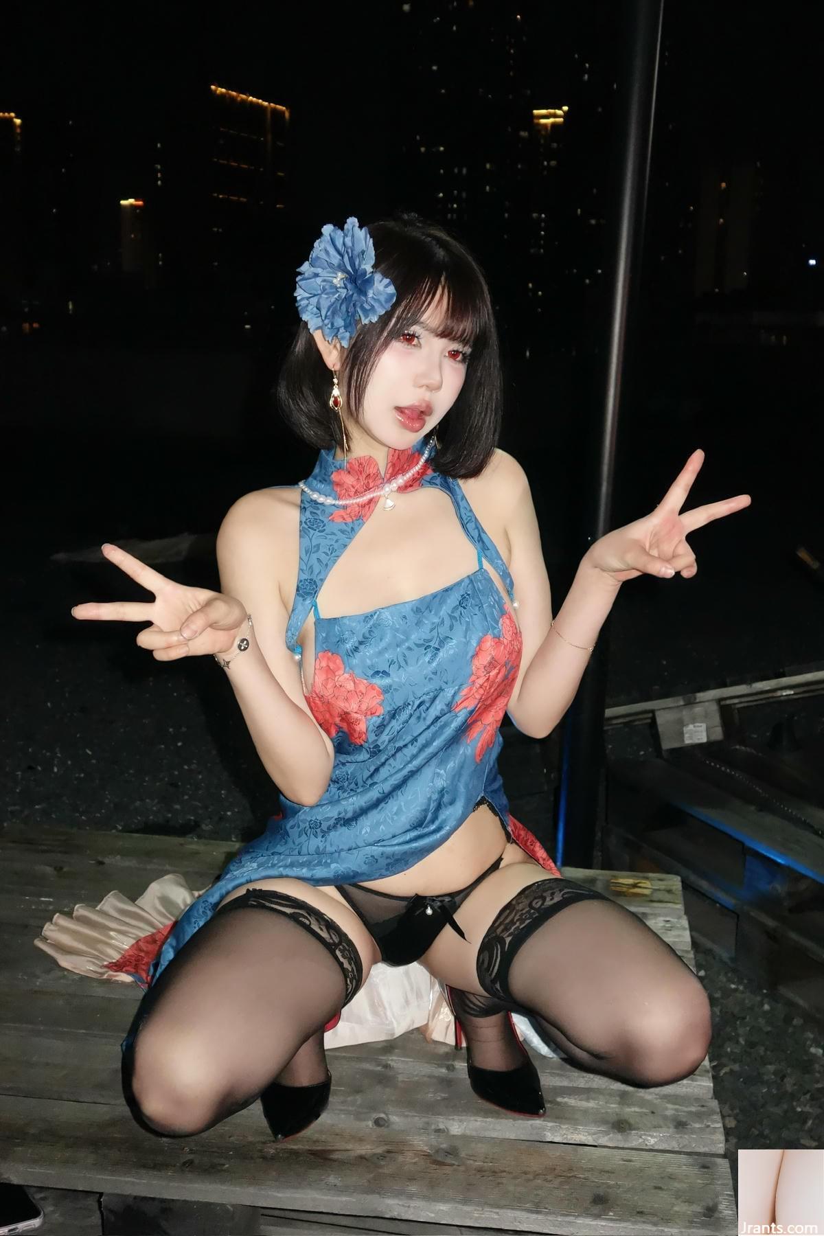 (Coleção online) Tina é tão mal &#8211; Azur Lane Jianwu Cheongsam (39p)