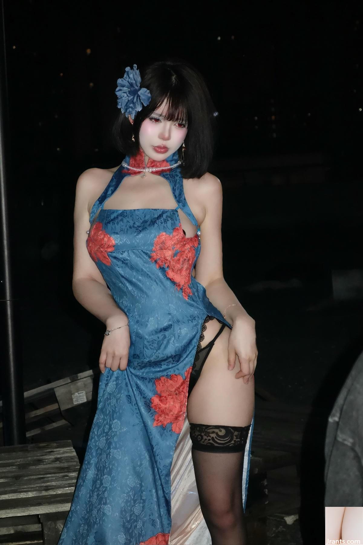 (Collection en ligne) Tina est si mal &#8211; Azur Lane Jianwu Cheongsam (39p)