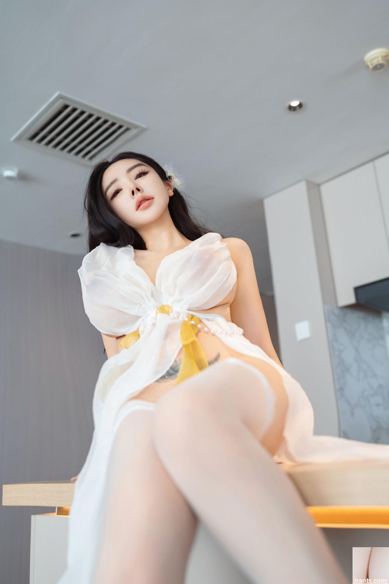 (İnternette Koleksiyon) Xiuren Güzel Model Pan Jiaojiao&#39;nun &#8220;Çin Sevgililer Günü&#8221; özel olarak filme alındı ​​(101p)