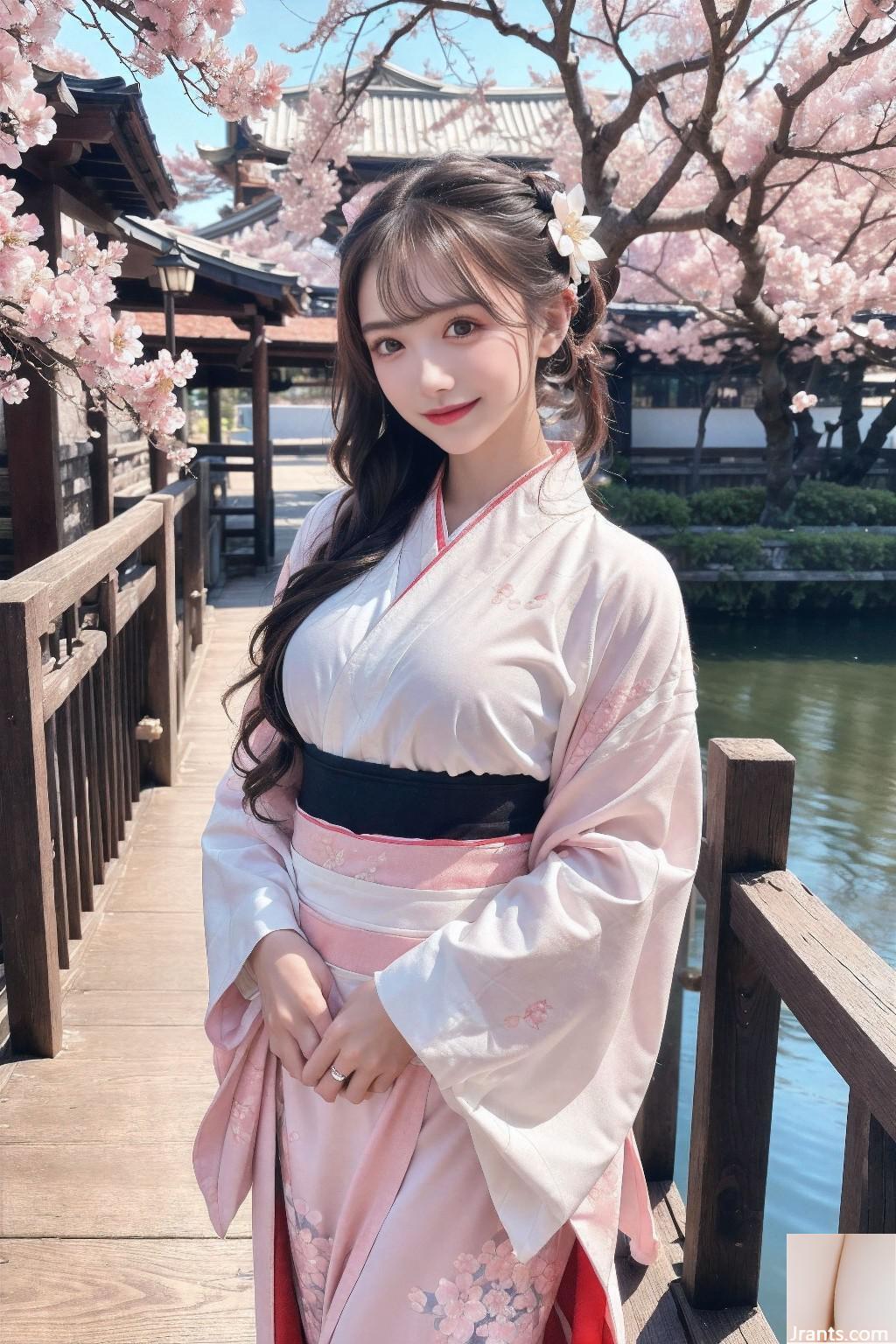 Sakura+Blossoms+و+Kimono+Girls+Photobook