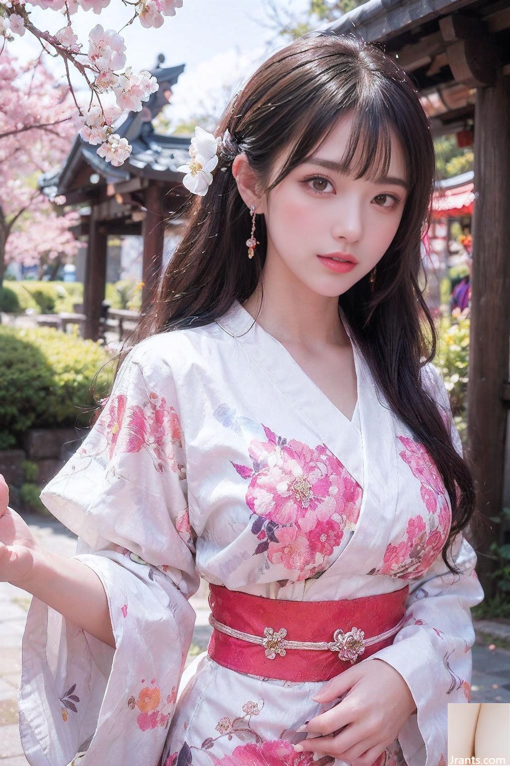 Sakura+Blossoms+و+Kimono+Girls+Photobook